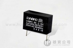 2µF_黑方型(針) 行車電容