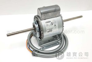 台灣 67HY526A-63 (45W) 1Φ-220V 雙軸 (12mm) Fan Coil 摩打