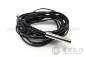 100K ohm(鋼頭)冷氣機凍Coil感溫線-(2M長)