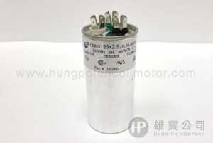 35+2.5µF_2合1電容(空調壓縮機+風扇, 3插)