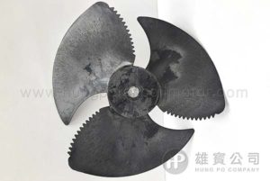 (Ø384mm x 136mm 高) 3葉-膠扇葉 (Ø8mm軸)