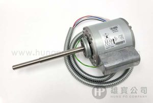 台灣 4P40WS (40W) 1Φ-230V 單軸 (12.7mm) Fan Coil 摩打