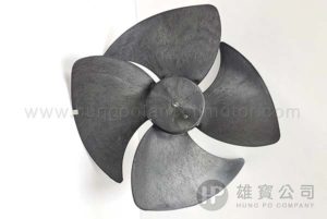 (Ø440mm x 152mm 高) 4葉-膠扇葉 (Ø12mm軸)