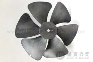 (Ø490mm x 121mm 高) 6葉-膠扇葉 (Ø12.7mm軸)