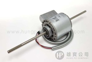 台灣 MOT-800HW (73W) 1Φ-230V 雙軸 (12mm) Fan Coil 摩打