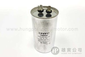 100µF_銀圓型(插) 行車電容