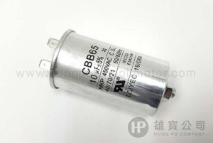 10µF_銀圓型(插+螺絲) 行車電容