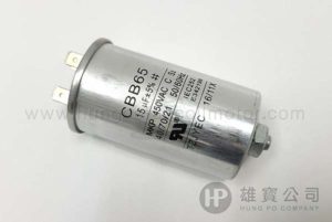 15µF_銀圓型(插+螺絲) 行車電容