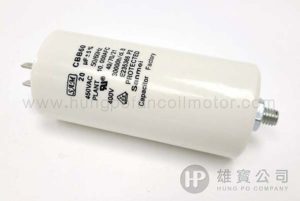 20µF_白圓型(插+螺絲) 行車電容
