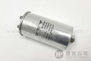 25µF_銀圓型(插+螺絲) 行車電容
