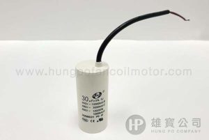 30µF_白圓型(線) 行車電容