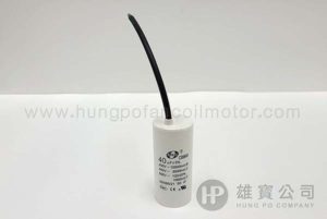 40µF_白圓型(線) 行車電容