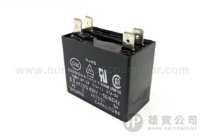 6.5µF_黑方型(大插) 行車電容