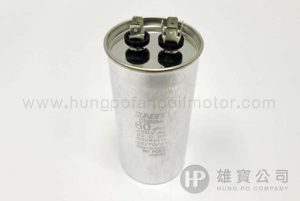60µF_銀圓型(插) 行車電容