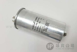 60µF_銀圓型(插+螺絲) 行車電容