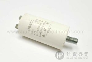 6µF_白圓型(插+螺絲) 行車電容
