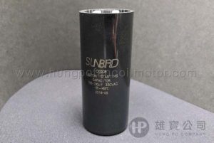 108-130µF_黑圓型 (330V) 起動電容