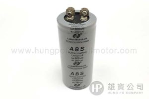 600µF_ABS圓型 (250V-插) 起動電容