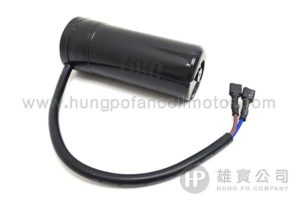 80µF_黑圓型 (330V-線) 起動電容