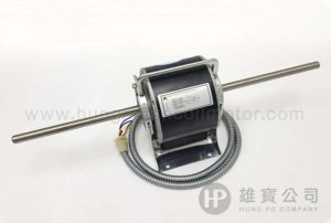 黑色 (25W) 1Φ-220V雙軸 (12mm) Fan Coil 摩打