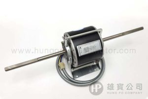 黑色 (40W) 1Φ-220V雙軸 (12mm) Fan Coil 摩打