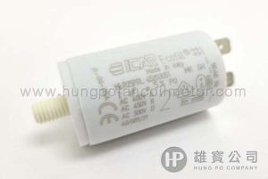 2µF_白圓型(插+螺絲)意大利 ICAR 行車電容