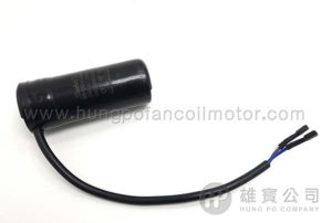 88-108µF_黑圓型 (330V-線) 起動電容