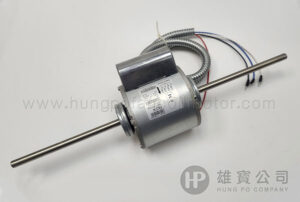 台灣 MOT-400SW (15W) 1Φ-230V 雙軸 (12mm) Fan Coil摩打