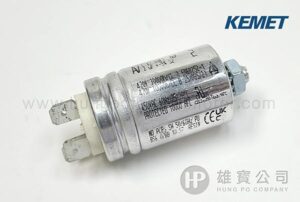 2µF_銀圓型(4插片+螺絲) KEMET 行車電容