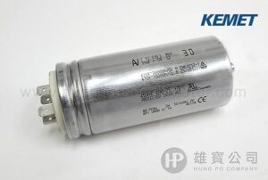 30µF_銀圓型(插+螺絲) KEMET 行車電容